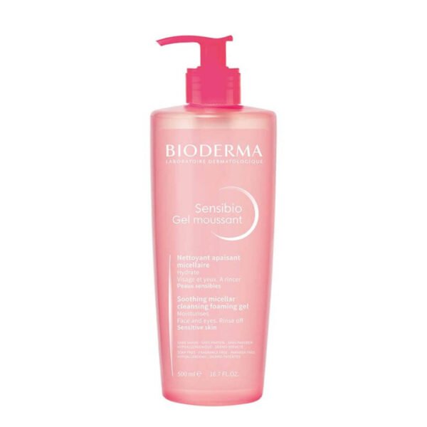 Bioderma Sensibio Gel Moussant nežen čistilni gel 500 ml