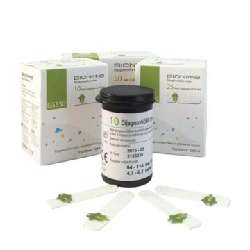 Bionime Rightest GS550 testni trakovi
