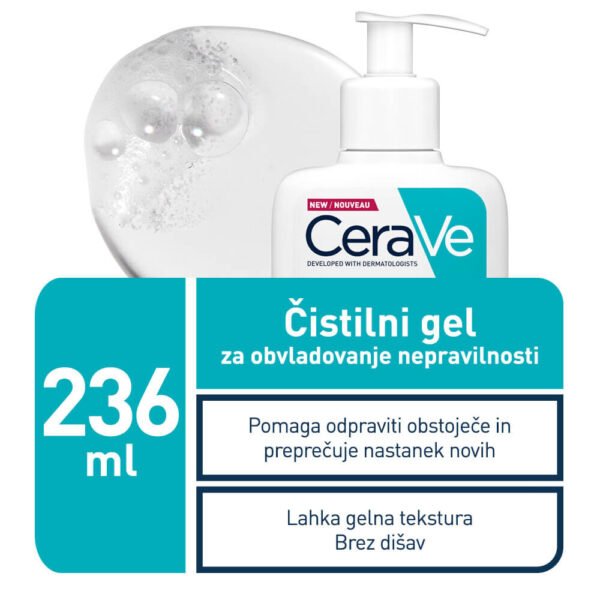 CeraVe Protokol za kožo nagnjeno k nepravilnostim, 236 ml + 40 ml