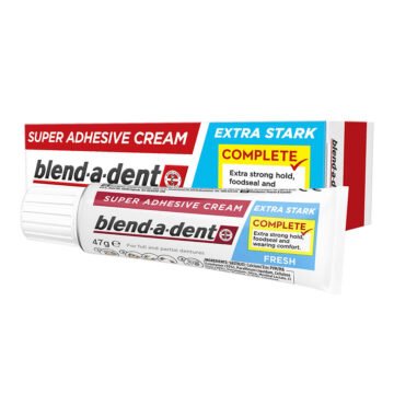 Blend-a-dent Frisch zelo sveža pričvrstilna krema za zobne proteze, 47 ml