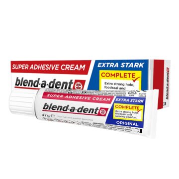 Blend-a-dent Original pričvrstilna krema za zobne proteze, 47 ml