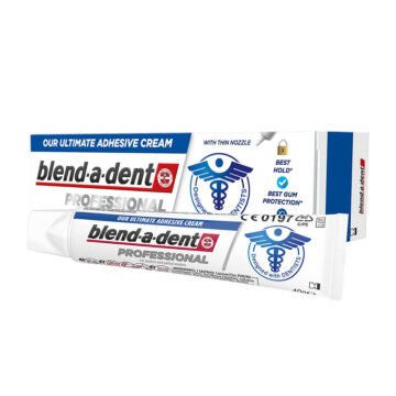 Blend-a-dent Professional pričvrstilna krema za zobne proteze, 40 g