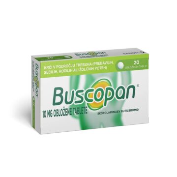 Buscopan 10 mg obložene tablete, 20 tablet