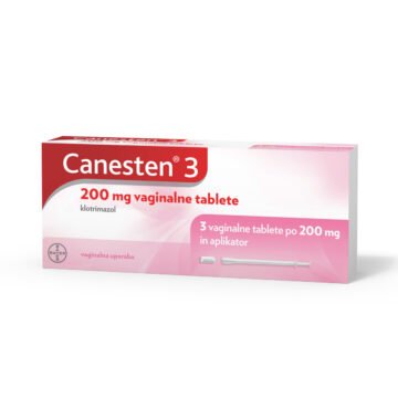 Canesten 3 vaginalne tablete 200 mg, 3 vaginalne tablete