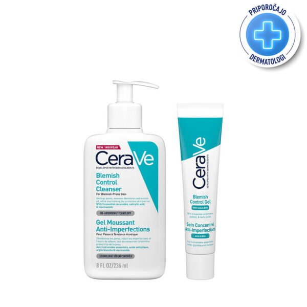 CeraVe Protokol za kožo nagnjeno k nepravilnostim, 236 ml + 40 ml