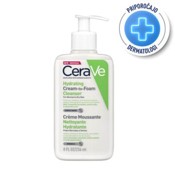 CeraVe vlažilno kremno-penasta čistilna emulzija, 236 ml