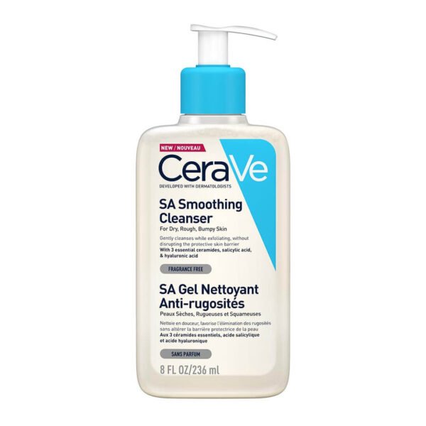 Cerave SA gel za čiščenje suhe in grobe kože, 236 ml