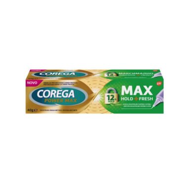 Corega Max Hold+Fresh pričvrstilna krema za zobne proteze, 40 g