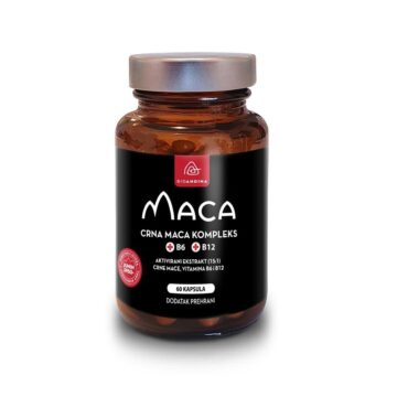 Črna maca kompleks, 60 kapsul