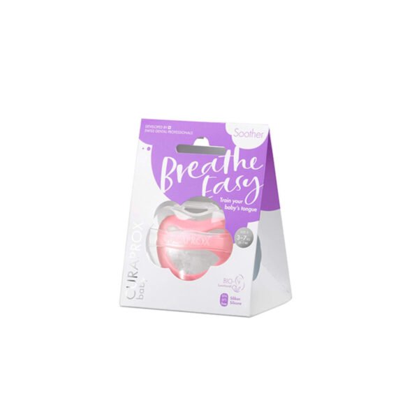 Curaprox Baby duda (0-7 mesecev), 1 duda roza