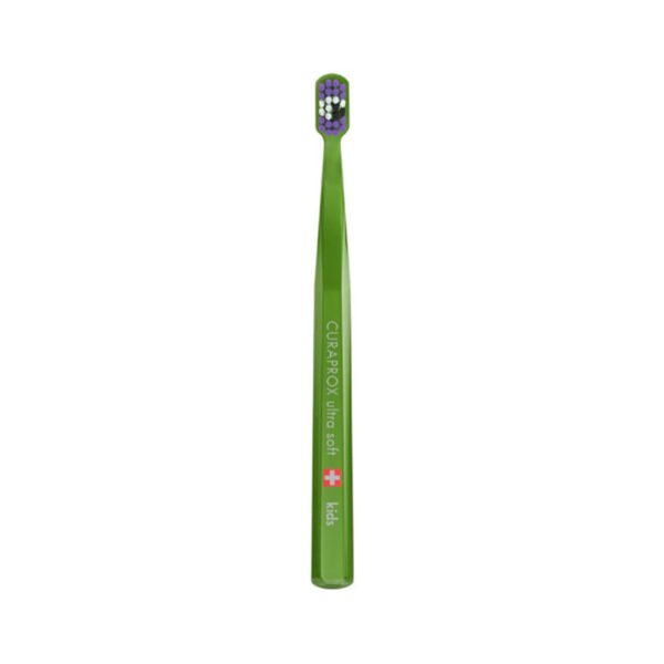 Curaprox Kids zobna ščetka Ultra Soft CS500 Little Bacteria Edition, 2 ščetki