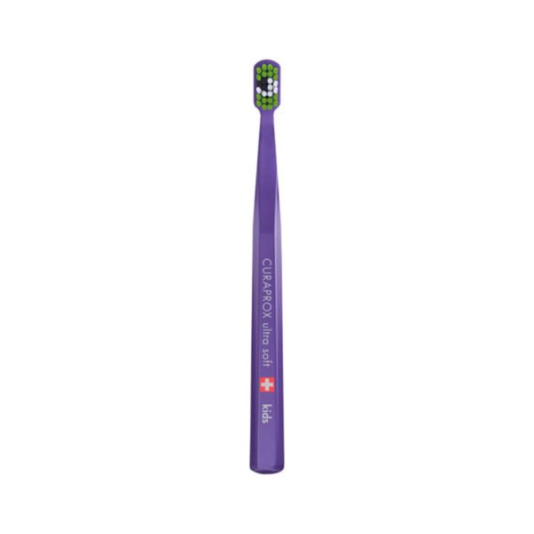 Curaprox Kids zobna ščetka Ultra Soft CS500 Little Bacteria Edition, 2 ščetki