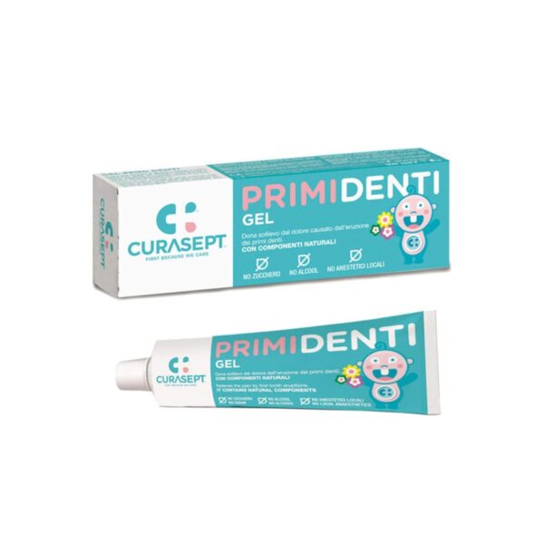 Curasept Primi Denti gel za masažo dlesni, 20 ml