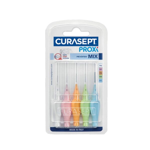 Curasept Proxi Prevention Mix medzobna ščetka, 5 ščetk
