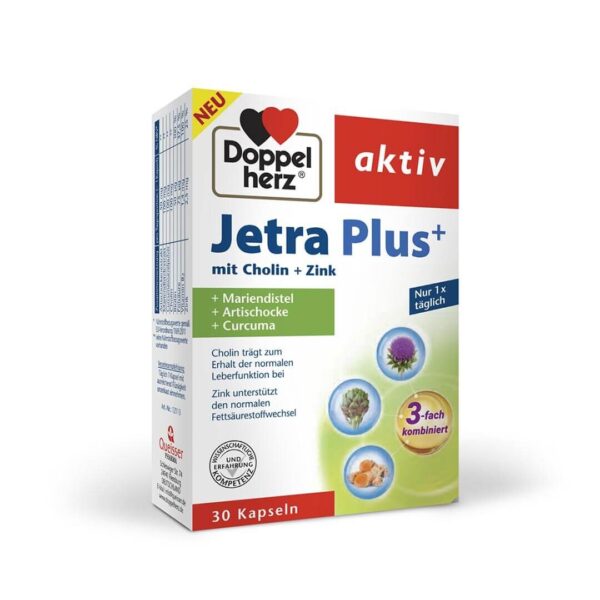 Doppelherz Aktiv Jetra Plus+, 30 kapsul