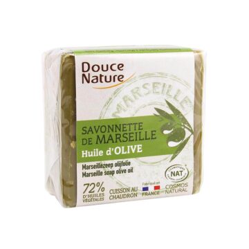 Douce Nature naravno trdo milo Marseille oliva, 100 g