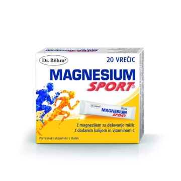 Dr. Böhm Magnesium Sport vrečice, 20 vrečic