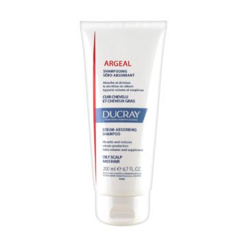 Ducray Argeal krem šampon z glino proti mastnim lasem, 200 ml