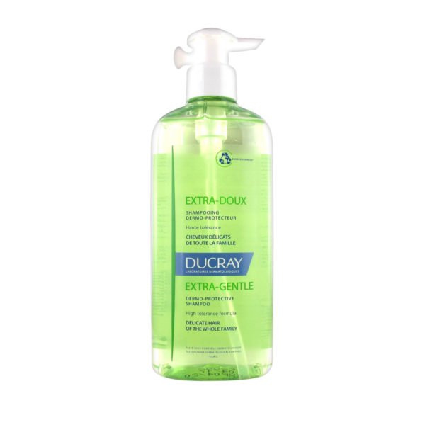 Ducray Extra-Doux hidratantni šampon za lase za pogosto umivanje, 400 ml