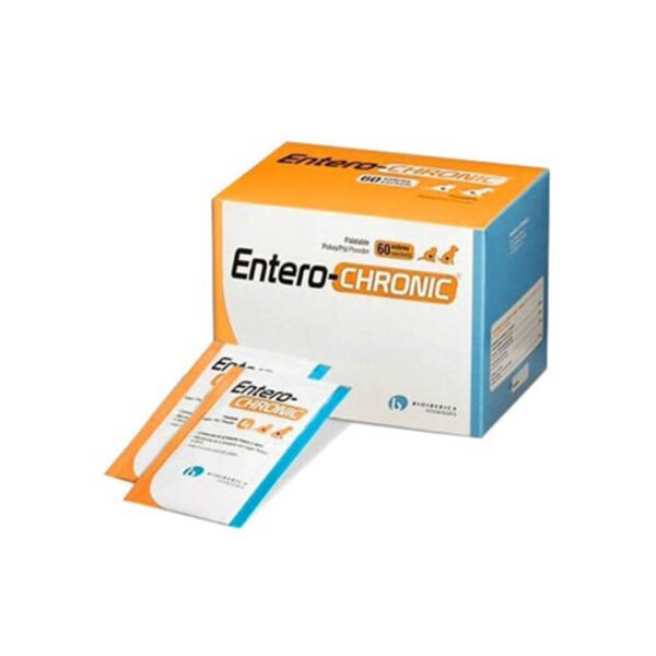 Entero-Chronic vrečke za pse in mačke, 60 vrečk x 4 g