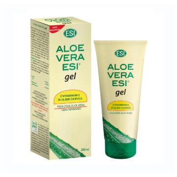 ESI Aloe vera gel s čajevcem in vitaminom E - 200 ml