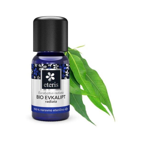 Eteris BIO eterično olje Evkalipt radiata, 10 ml