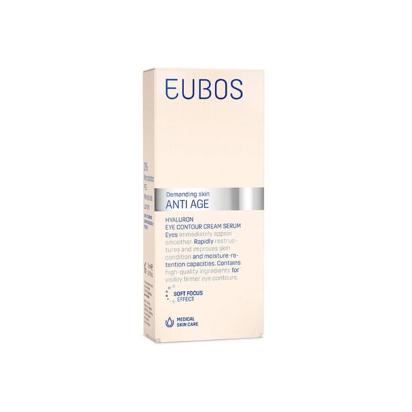 Eubos Anti Age Hyaluron serum za predel okoli oči, 15 ml