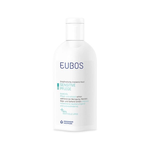 Eubos Sensitive olje za prhanje F, 200 ml