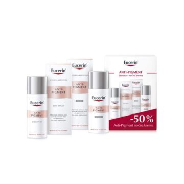 Eucerin Anti-Pigment set za nego kože, 2 x 50 ml