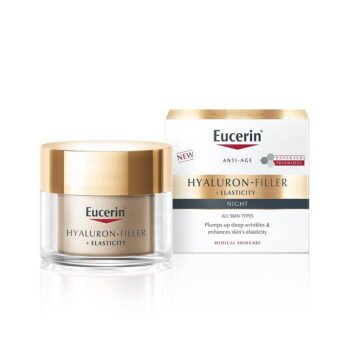 Eucerin Hyaluron Filler + Elasticity nočna krema, 50 ml
