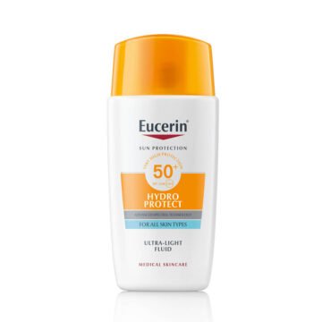 Eucerin Sun Hydro Protect lahek fluid za zaščito obraza ZF50+, 50 ml