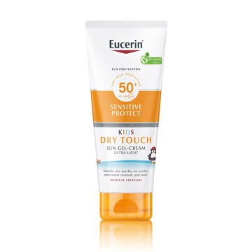Eucerin Sun Kids Sensitive Protect Dry Touch kremni gel ZF 50+, 200 ml
