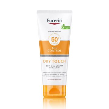 Eucerin Sun Oil Control Dry Touch kremni gel za zaščito pred soncem ZF 50+, 200 ml