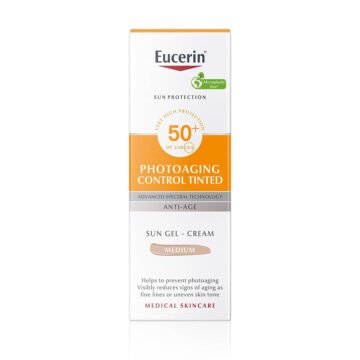 Eucerin Sun Photoaging Control obarvana krema ZF50+ Medium, 50 ml 01