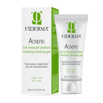Fiderma Acnefid čistilni gel za mastno kožo, 200 ml
