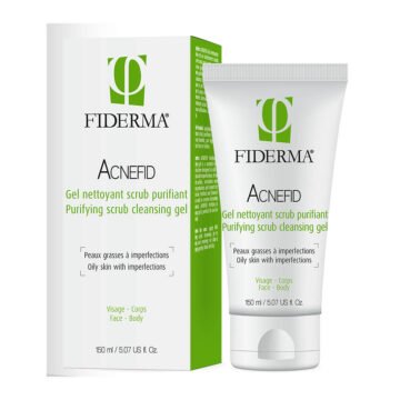 Fiderma Acnefid čistilni piling za mastno kožo, 150 ml