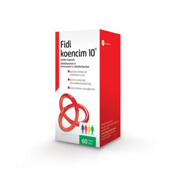 Fidi koencim 10 mehke kapsule