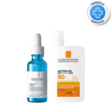 La Roche Posay Anti-Age protokol s hialuronsko kislino, 30 ml + 50 ml