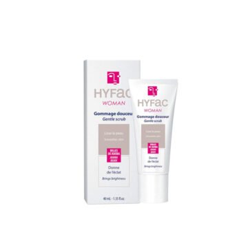 Hyfac Woman nežni piling za kožo nagnjeno k aknam, 40 ml