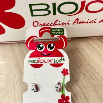 Biojoux Kids medicinski uhani Unicorn BJT701