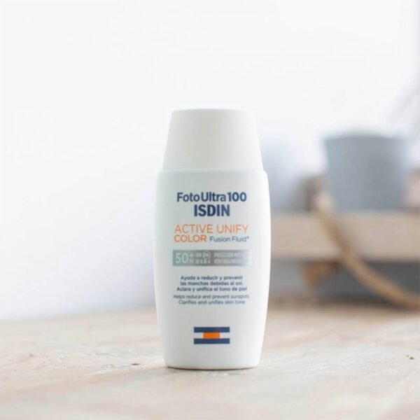 Isdin Fotoultra Unify Fusion obarvan fluid SPF 50+, 50 ml