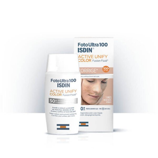 Isdin Fotoultra Unify Fusion obarvan fluid SPF 50+, 50 ml