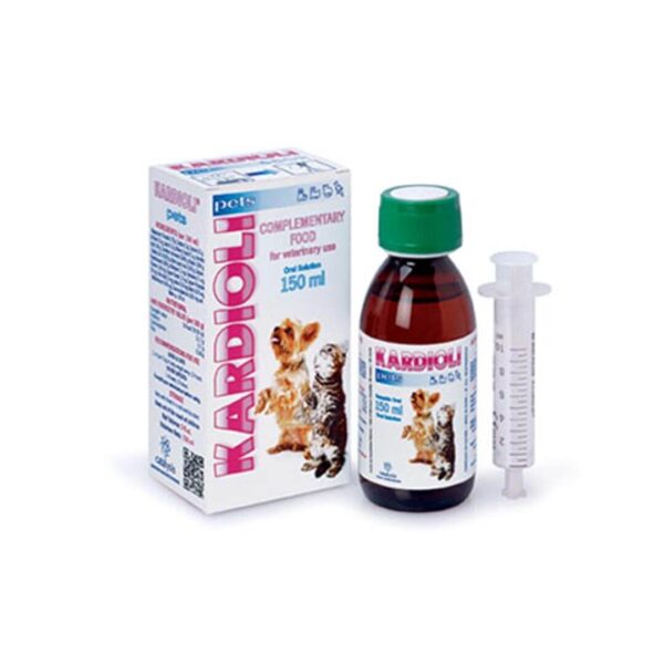 Kardioli Pets sirup za živali s težavami s srcem, 150 ml