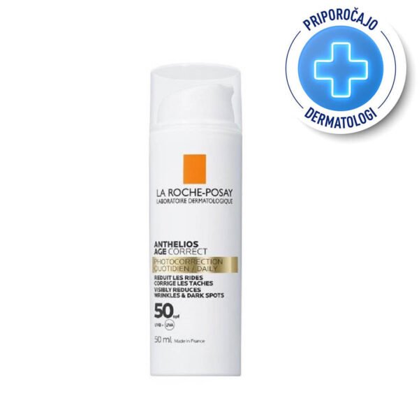 La Roche Posay Anthelios Age-Correct krema proti staranju kože na obrazu ZF50, 50 ml