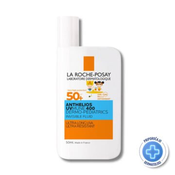 La Roche Posay Anthelios Dermo Pediatrics nevidni fluid za zaščito pred soncem za otroke ZF50+