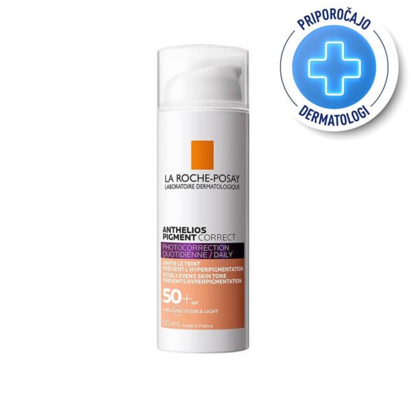 La Roche Posay Anthelios Pigment Corect tonirana krema Medium ZF50+, 50 ml