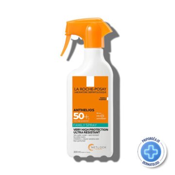 La Roche Posay Anthelios pršilo za zaščito pred soncem za otroke in odrasle ZF 50+