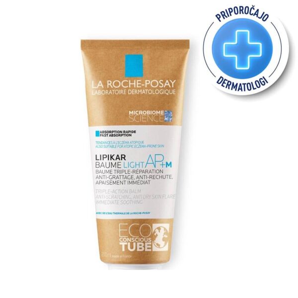La Roche Posay ECO Lipikar Baume Light AP+M balzam, 200 ml