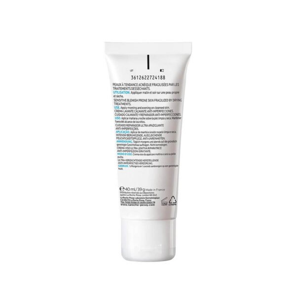 La Roche Posay Effaclar H ISO-BIOME dopolnilna pomirjevalna vlažilna nega, 40 ml