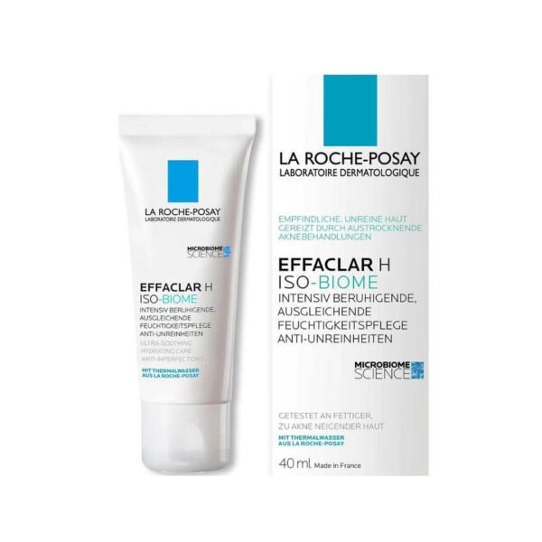 La Roche Posay Effaclar H ISO-BIOME dopolnilna pomirjevalna vlažilna nega, 40 ml